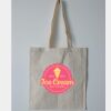 Budget Calico Tote Bag Thumbnail