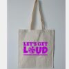 Budget Calico Tote Bag Thumbnail