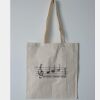 Budget Calico Tote Bag Thumbnail