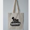 Budget Calico Tote Bag Thumbnail