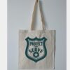 Budget Calico Tote Bag Thumbnail