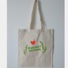 Budget Calico Tote Bag Thumbnail