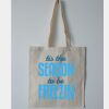 Budget Calico Tote Bag Thumbnail