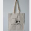 Budget Calico Tote Bag Thumbnail