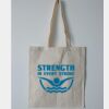 Budget Calico Tote Bag Thumbnail