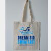 Budget Calico Tote Bag Thumbnail