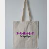 Budget Calico Tote Bag Thumbnail