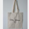 Budget Calico Tote Bag Thumbnail