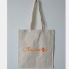 Budget Calico Tote Bag Thumbnail